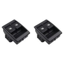 2x Auto Raambedieningsknop voor 12B357.3769 12B3573769 Accessoires
