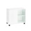 SoBuy White Mobile Storage Cabinet on Wheels 16