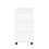 SoBuy White Mobile Storage Cabinet on Wheels 14