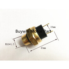Radiator Water Temperature Thermo Switch Fan Sensor For Benelli BN600 TNT600 Keeway RK6 STELS600 BN600GT BN302 TNT302 TNT300