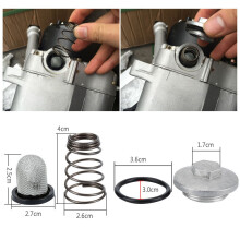 Oil Drain Plug Kit Scooter Drain Bolt for GY6 50cc to 150cc Baotian Benzhou Znen Taotao (Including Oil Filte O-Ring Drain Plug