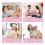 Living And Home (Rose) 10pcs Scented Spa Bath Gift Set 8
