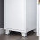 SoBuy Λευκό Ντουλάπι Μπάνιου 30x30x170cm 2 Πόρτες 6
