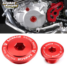 CRF250R Motorcycle Engine Cap For Plugs Cover For HONDA CRF 150R 230F 230M 250R 450R 450RX CRF Crankcase Bolt-On Alternator Cover Cap Motorcycle Acces