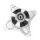 12mm Front Wheel Hub with Bearing Rubber Pad Heavy 4