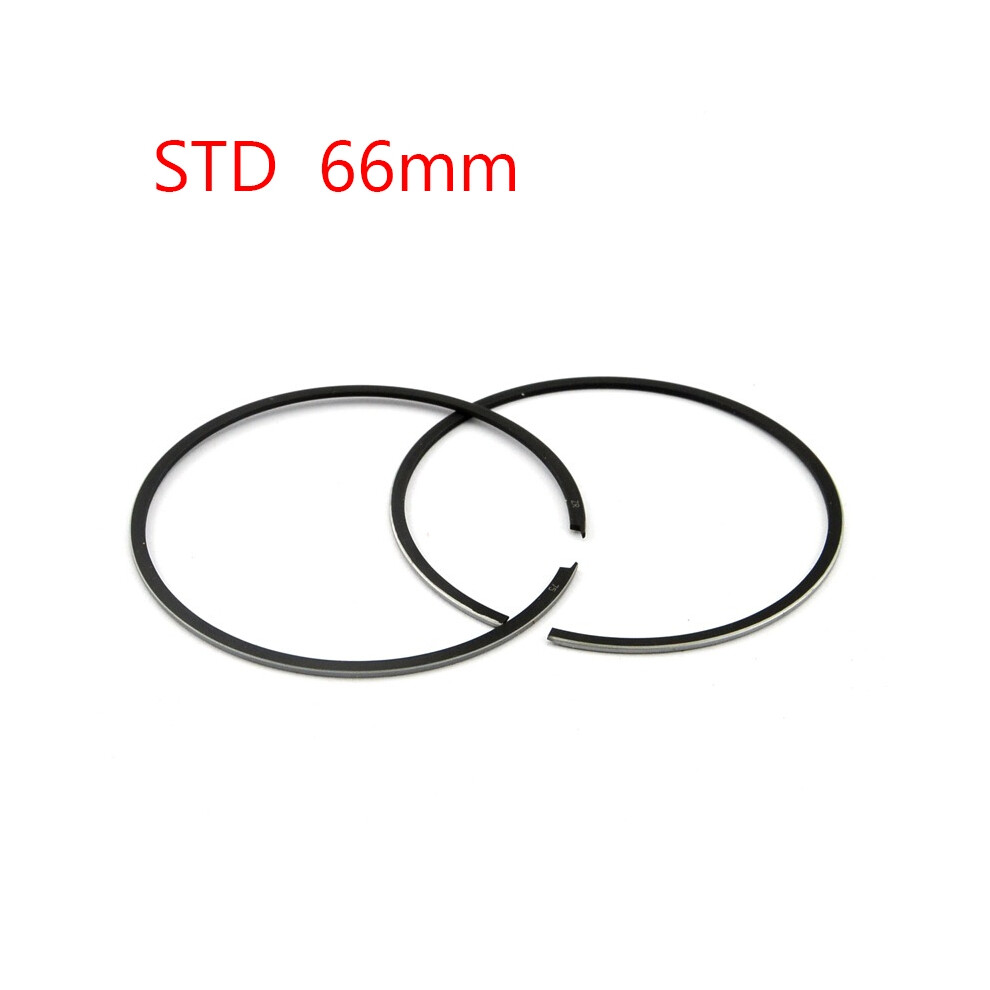 Motorcycle Engine Cylinder Piston Rings For Honda Cr250 Cr 250 Cr250r Standard Size 66Mm 66.25Mm 66.75Mm 6935158939688
