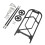 Folding Bike Rear Rack High Strength Aluminum 2