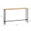 SoBuy Κονσόλα Μαύρη 120x20x80 εκ. 3