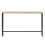 SoBuy Κονσόλα Μαύρη 120x20x80 εκ. 1