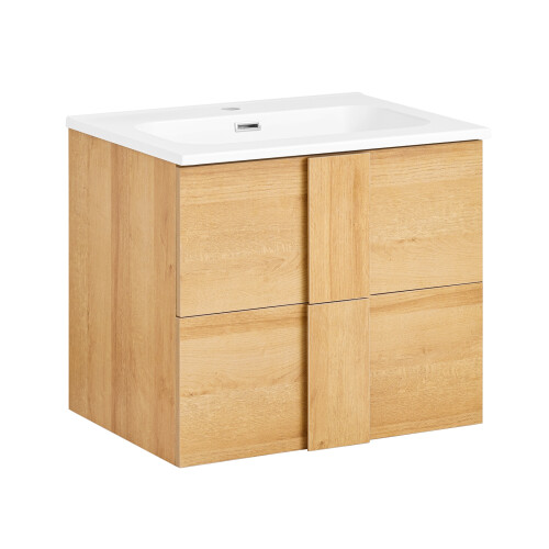 SoBuy Ντουλάπι Μπάνιου BZR172-N 61x46x54cm