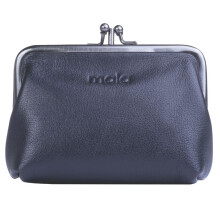 (Black) Bailey Leather Double Frame Purse