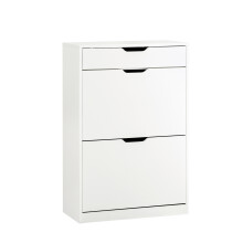SoBuy FSR180-W Kenkäkaappi 2-osainen, valkoinen