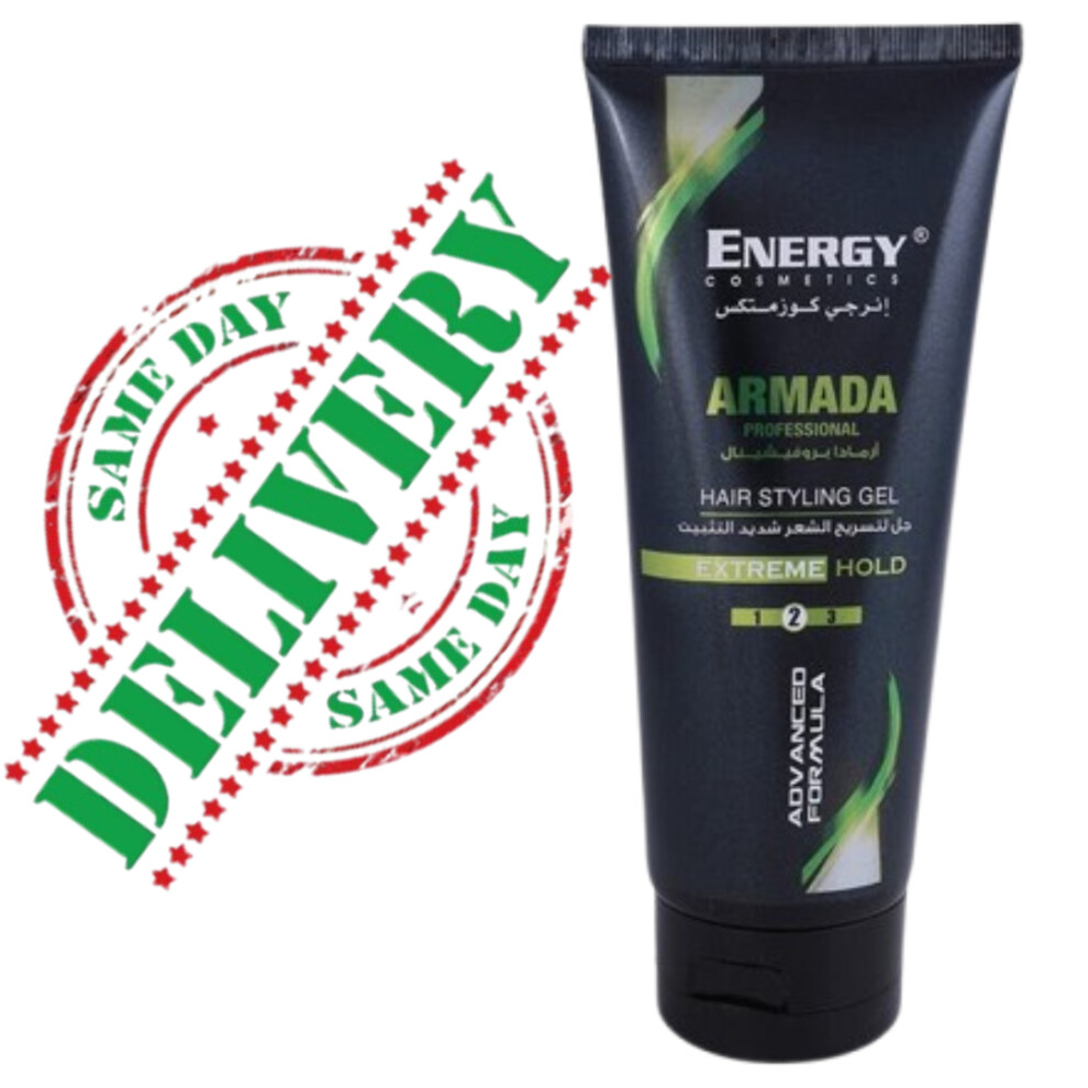 Energy Cosmetics Armada Extreme Hold Hair Styling Gel 200ml