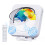 CD Player, Bluetooth Small Speaker CD Repeater, Portable Wall Mounted CD Player, Support Earphone - with Display Screen, Remote Control 1