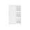 SoBuy Mobile Lavanderia Bagno con 3 Ripiani Bianco 13