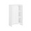 SoBuy Mobile Lavanderia Bagno con 3 Ripiani Bianco 1