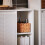 SoBuy Mobile Lavanderia Bagno con 3 Ripiani Bianco 4