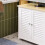 SoBuy Ντουλάπι Υπονιπτήρα 60x35x59cm Λευκό 5