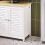 SoBuy Ντουλάπι Υπονιπτήρα 60x35x59cm Λευκό 6