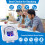 CD Player, Bluetooth Small Speaker CD Repeater, Portable Wall Mounted CD Player, Support Earphone - with Display Screen, Remote Control 6