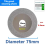 6Pcs 75mm Cutting Disc for 10mm Bore Angle Grinder Circular Saw Blade 5