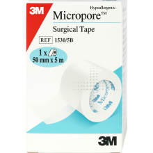 Micropore Surgical Tape 5cm x 5m Hypoallergenic Medical Adhesive Tape