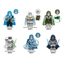 6PCS DC Marvel Superheroes Doctor Doom Minifigures Toys Fit Lego