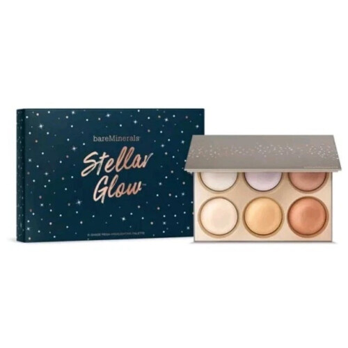 bareMinerals bareMinerals Stellar Glow Highlighting Palette & Brush Set 1
