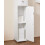 SoBuy Ψηλό Ντουλάπι Μπάνιου BZR167-GW Λευκό 20x20x180 8