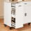 SoBuy Mobile Sideboard with Wheels 105x46x92cm 4