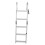 5 Step Boat Folding Ladder Aluminum 200KG Load 2