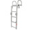 5 Step Boat Folding Ladder Aluminum 200KG Load 5
