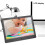10 inch Smart HD Digital Photo Frames Electronic Clock Picture Video Gift Black 2
