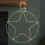 48cm Light up Hanging Christmas Star Bauble with 236 Warm White LEDs 1
