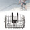 Folding Rear Bike Basket Bold Wire Mesh Detachable 6