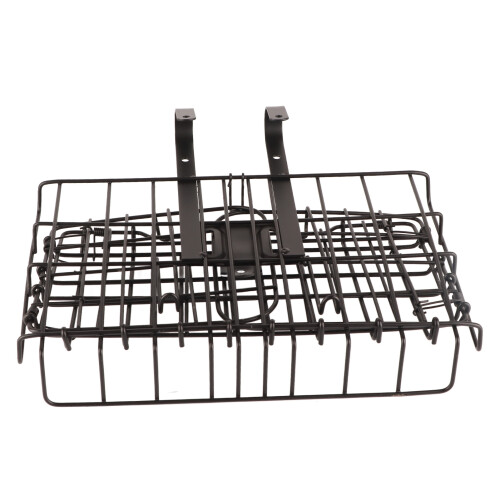 Folding Rear Bike Basket Bold Wire Mesh Detachable 1