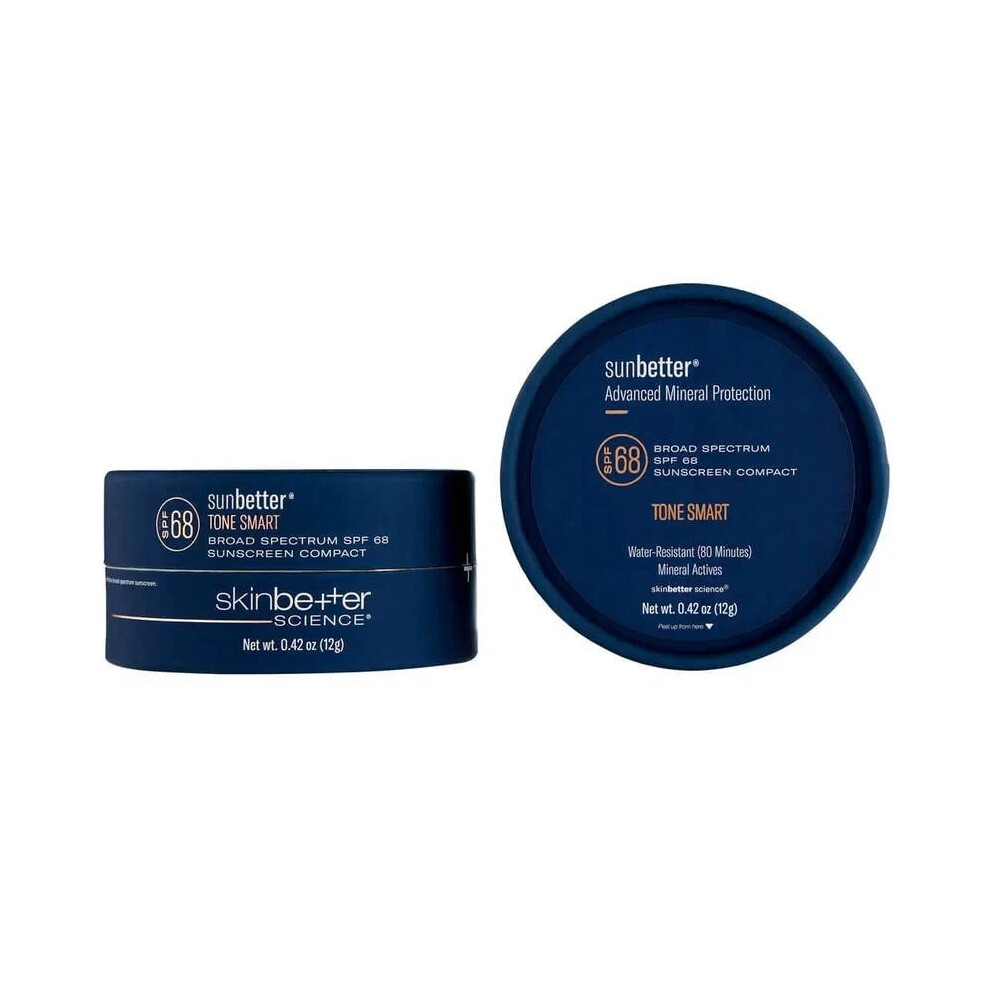 SkinBetter Tone Smart SPF 50 Compact 12g Tinted Sunscreen Broad Spectrum