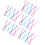 20pcs Bobbin Threads Clip Long Plastic Material 10