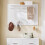 SoBuy Wall Coat Rack with Shelf & Hooks – White 8