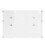 SoBuy Wall Coat Rack with Shelf & Hooks – White 11