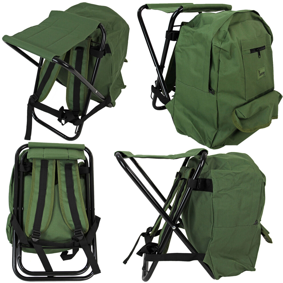 Actiaspet Fishing Tackle Stool Backpack Seat Bag