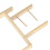 Tufting Frame DIY Craft Making Stainless Steel Oak 13