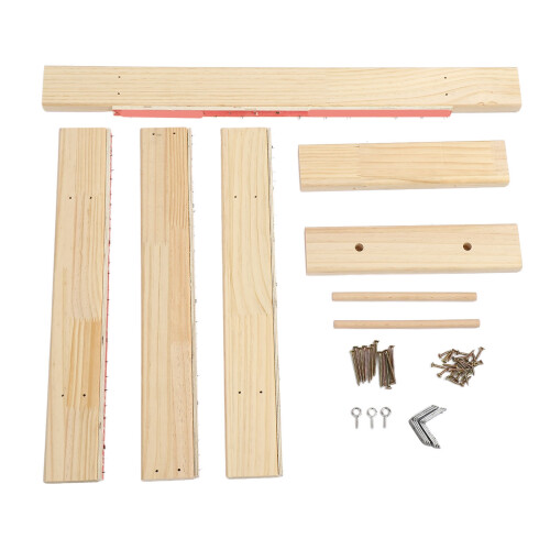 Tufting Frame DIY Craft Making Stainless Steel Oak