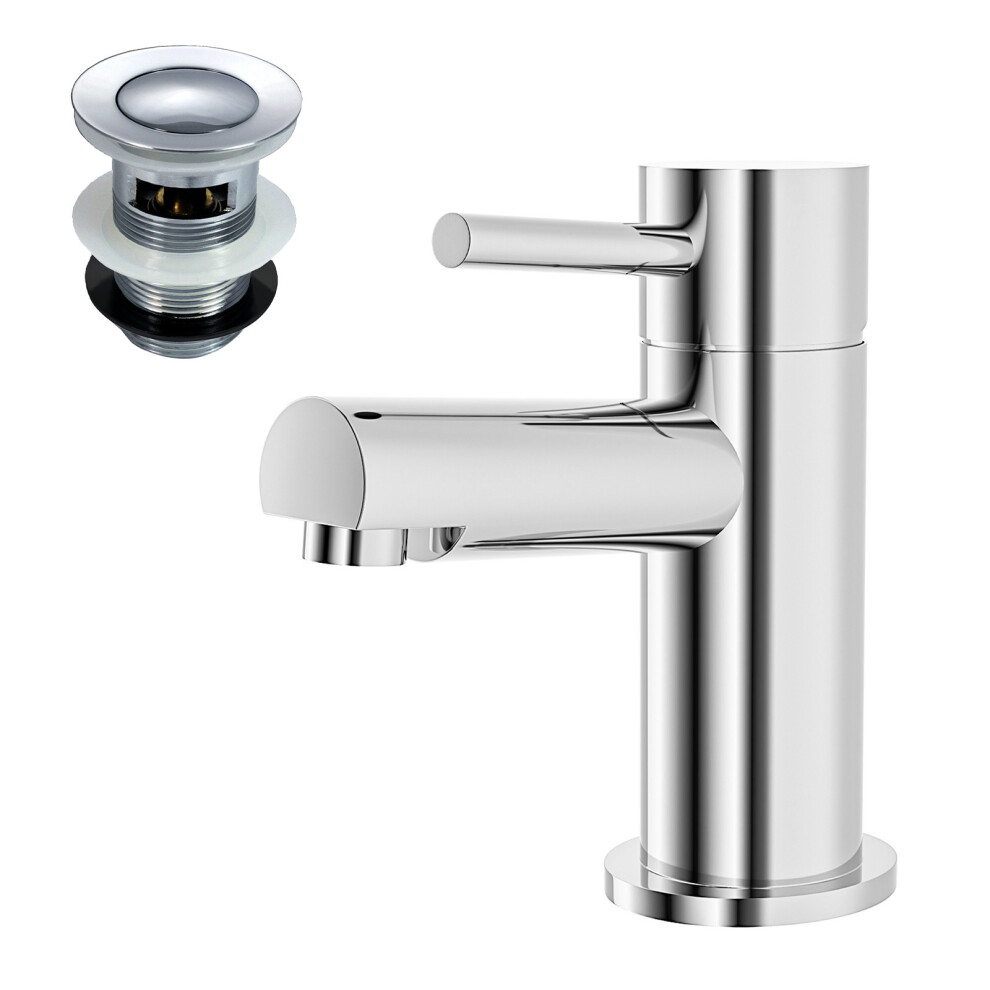 Nes Home Remy Basin Mono Mixer Tap & Waste Chrome