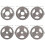 (5ft) GYM MASTER Olympic Bar and Cast Iron Weight Plates Set 2