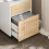 SoBuy Carrello Archivio Ufficio Mobile con Ruote 10