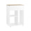 SoBuy Mobile File Cabinet Wheels White 1