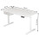 MCC (WHITE, 140CM) Easton Height Adjustable Electric Desk with Drawer 4