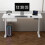 MCC (WHITE, 140CM) Easton Height Adjustable Electric Desk with Drawer 6