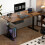 MCC (BROWN, 100CM) Easton Height Adjustable Electric Desk with Drawer 1